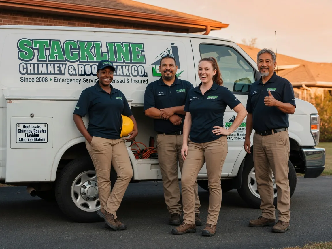 Chimney flashing repair company in Carlton, PA